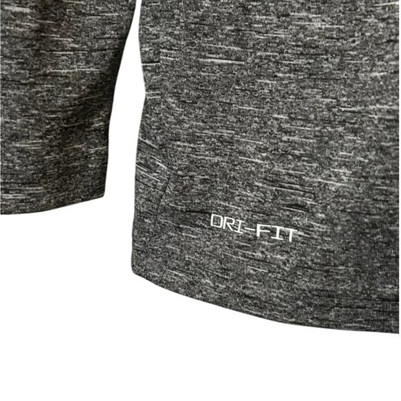 Nike Swim Dri-Fit UPF 40+ Men’s Large Hoodie Pullover Heather Gray Lightweight - Picture 4 of 7